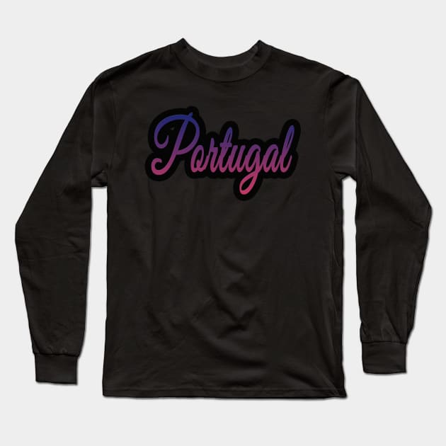 Portugal Long Sleeve T-Shirt by Socity Shop